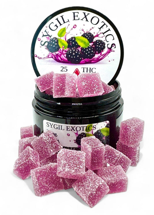 Blackberry Lemonade 25mg THCa Gummies