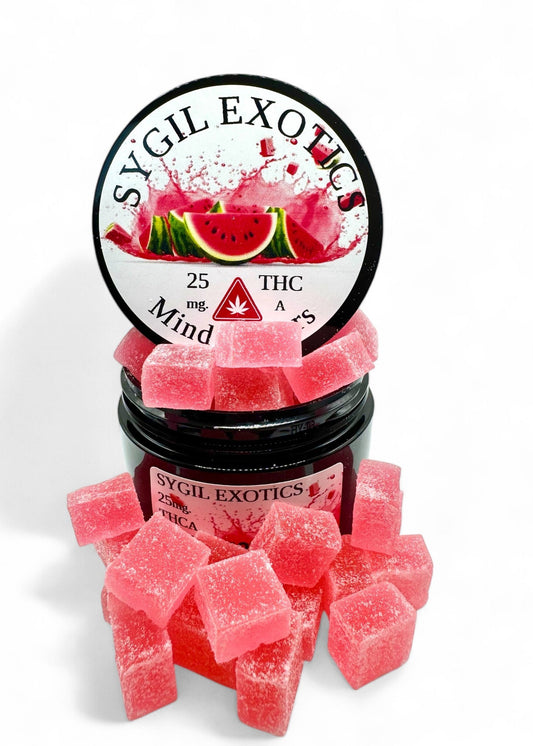Watermelon 25mg THCa Gummies