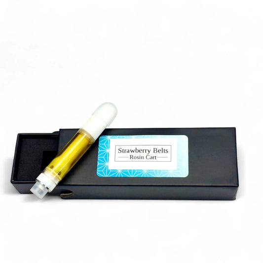 Strawberry Belts THCa rosin cart
